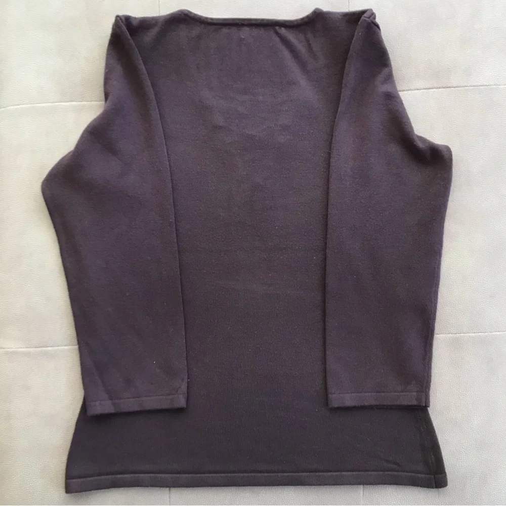 ♻️Reposted Express V neck sweater blouse size XS in chocolate brown color - Picture 5 of 5